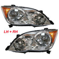 1 Pair HID Headlights Headlamps Left Right Side J11061
