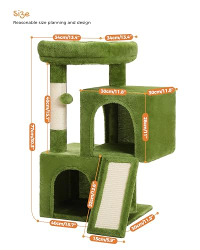 Large Gray Cat Tree with 2 Condos Z7716