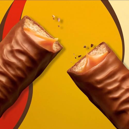Fun Size Snickers Milk Chocolate, Peanut, and Caramel Bars (Pack of 25) X5170