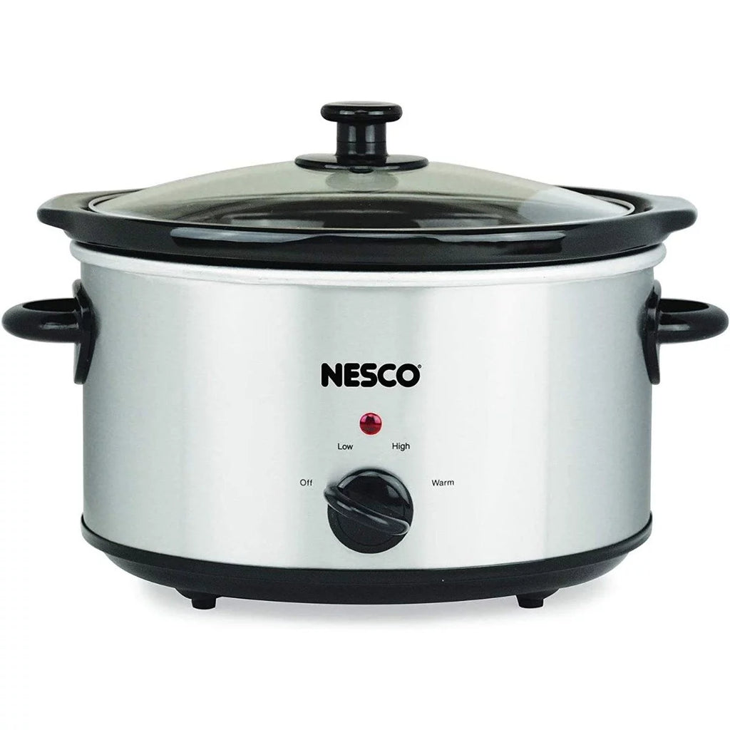4-Quart Stainless Steel Slow Cooker E527