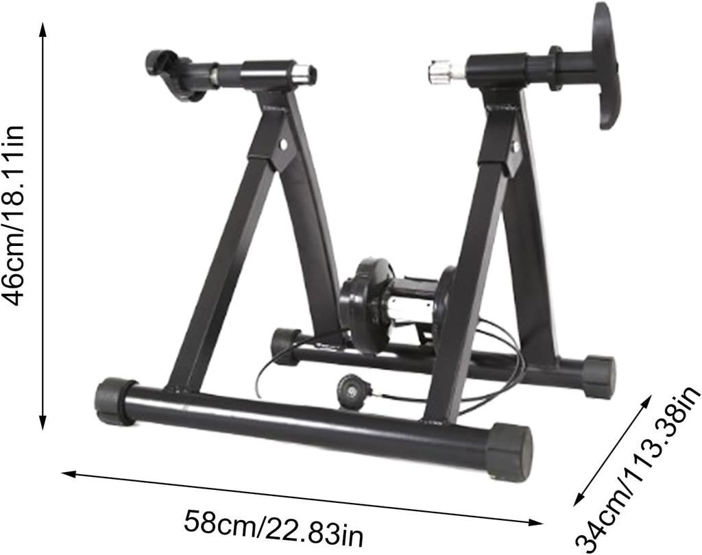 Black Magnetic Folding Bike Trainer Stand K115727
