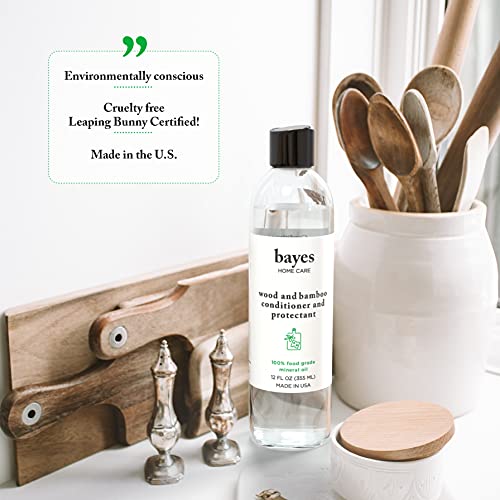 12 oz Food Grade Mineral Oil for Cutting Board D1730