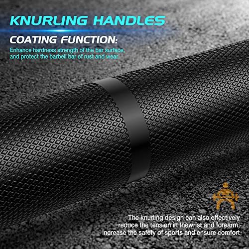 7-Foot Solid Iron Weighted Barbell F65310
