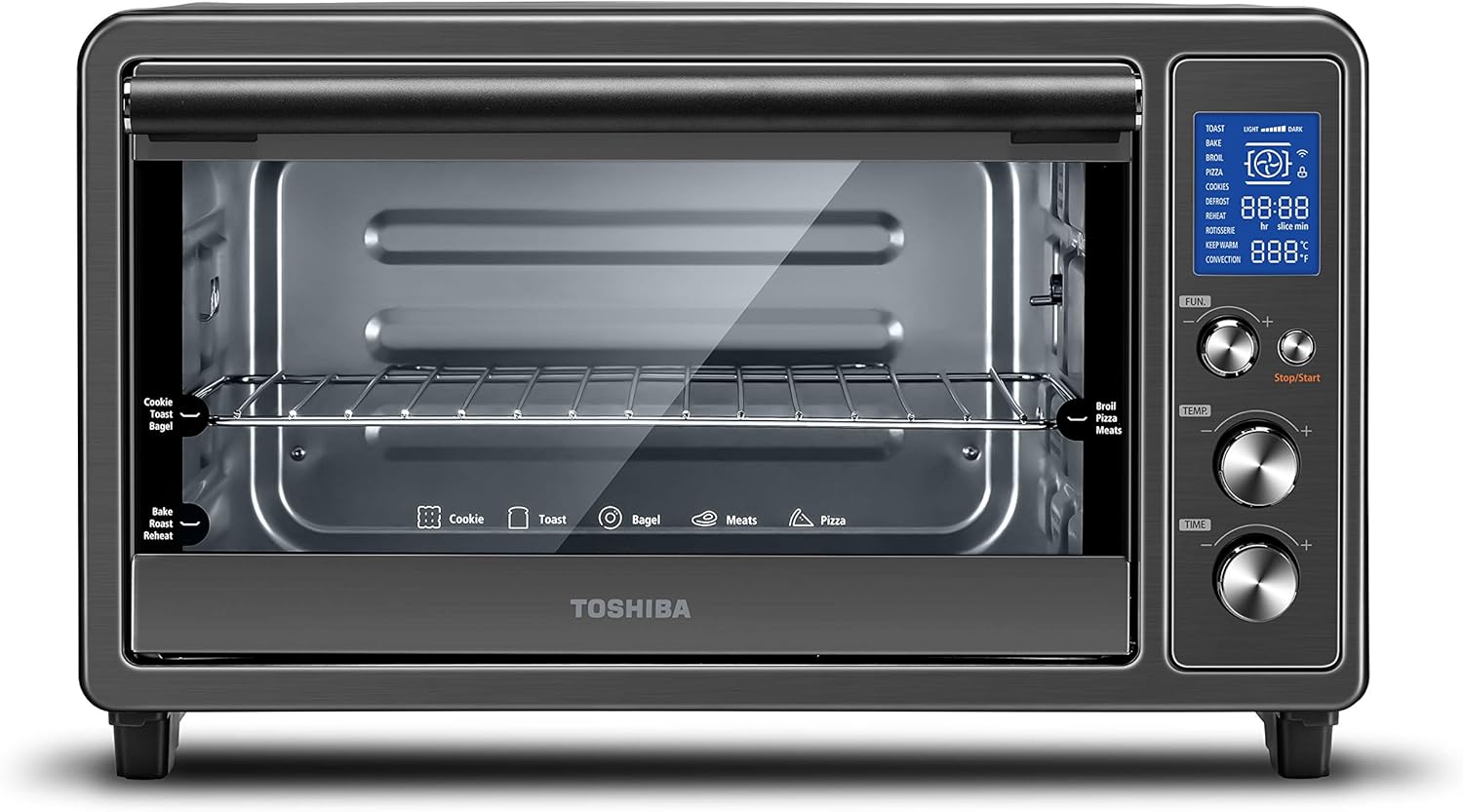 6-slice 12-inch Digital Toaster Oven with 10 Functions L745