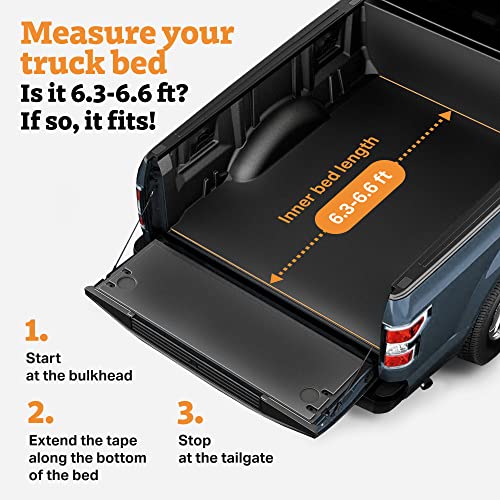 Truck Bed Tent for 6.2-6.5 ft Truck Bed with Carry Bag U469803