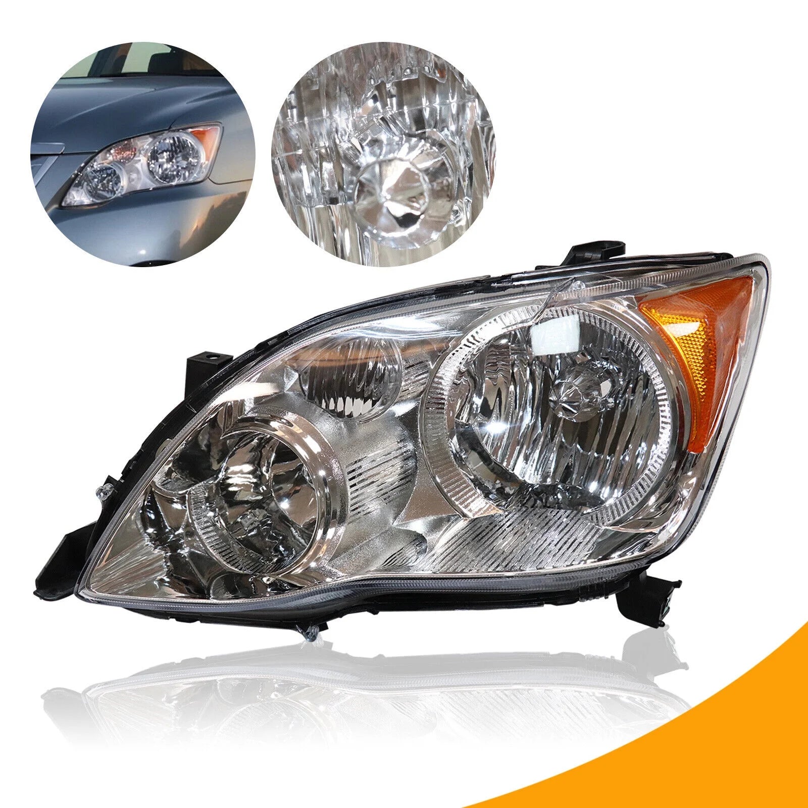 1 Pair HID Headlights Headlamps Left Right Side J11061