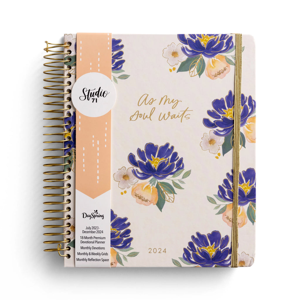 18 Month Spiral Bound Devotional Planner K354