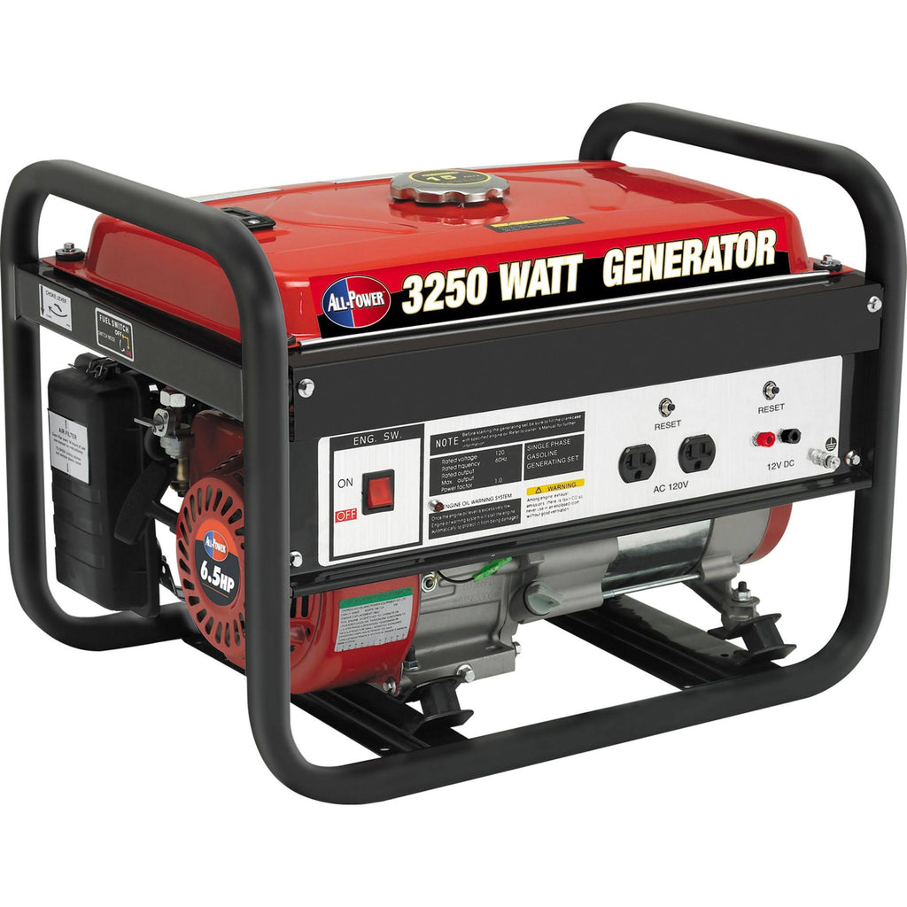 Portable Generator, 6.5 HP, 3250 Wt U613212
