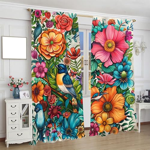 Blackout Curtains 2 Panels 45" L x 21" W L546