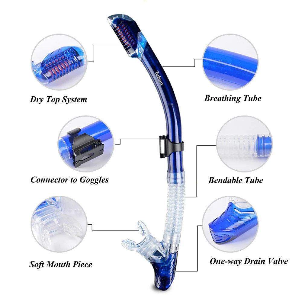 Myopia Snorkel Set Scuba Mask E36048
