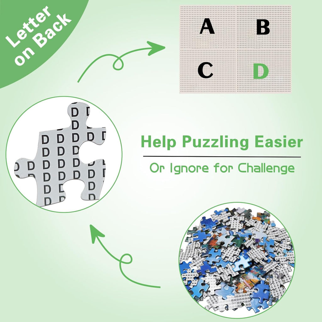 1000 Pieces Jigsaw Puzzle with Poster O120377