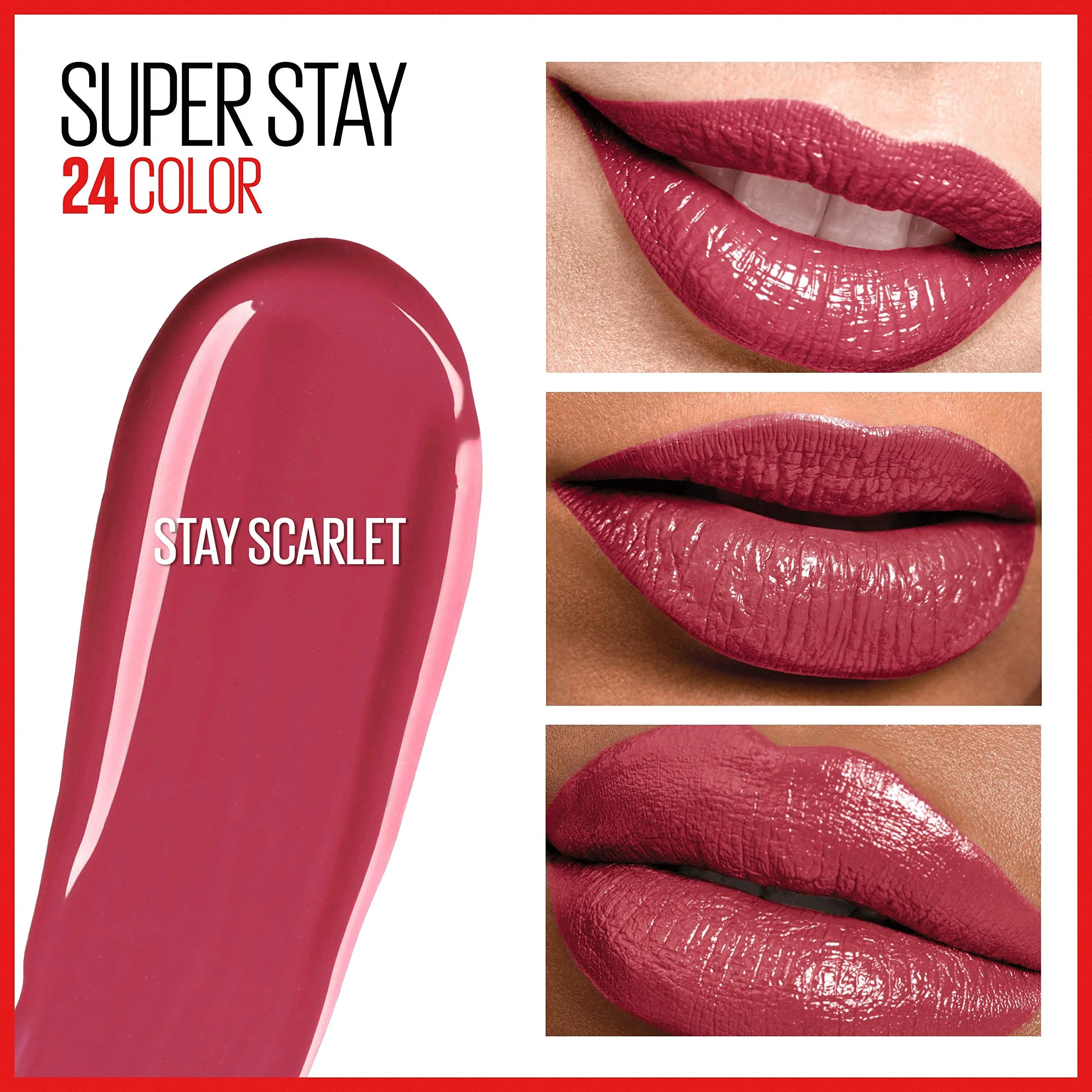 2-Step Liquid Lipstick, Stay Scarlet C649