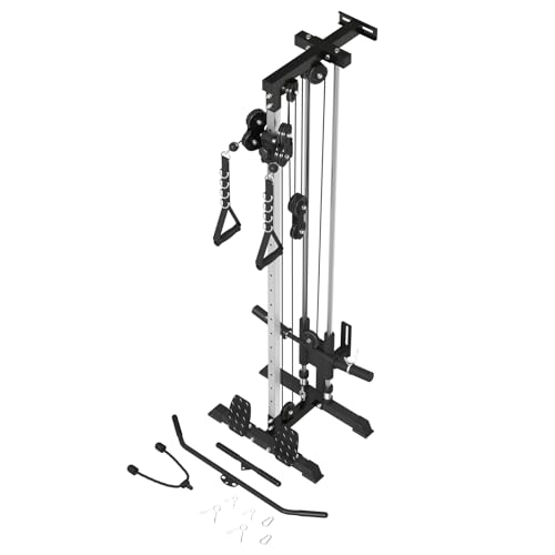 Wall Mount Cable Station with Dual Pulley System Z1244