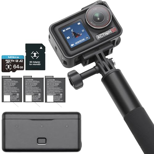 Waterproof Action Camera with 1/1.3" Sensor, 4K/120fps Video W2963