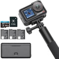 Waterproof Action Camera with 1/1.3" Sensor, 4K/120fps Video W2963