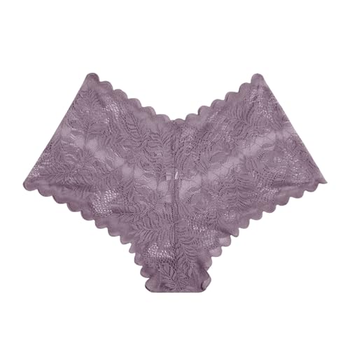 Women's High Rise Floral Lace Tanga Panties Bikini Brief V6675