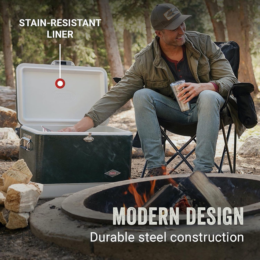 54-Quart Steel-Belted Insulated Cooler O1772