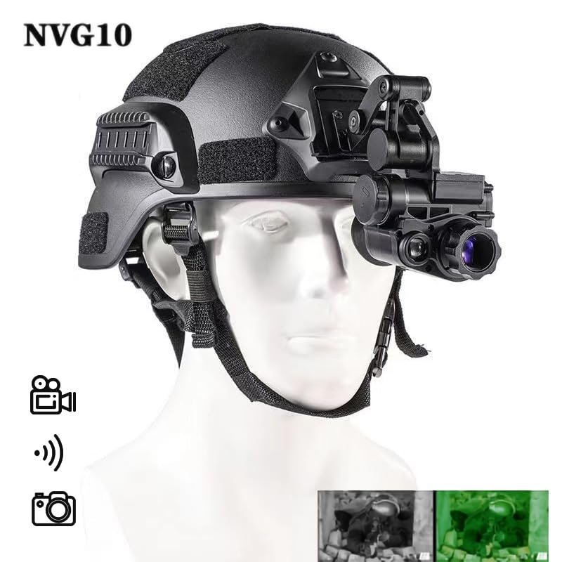 Night Vision Goggles Head Mounted Monocular Digital Infrared 1080P FHD with 6X Digital Zoom Q3774