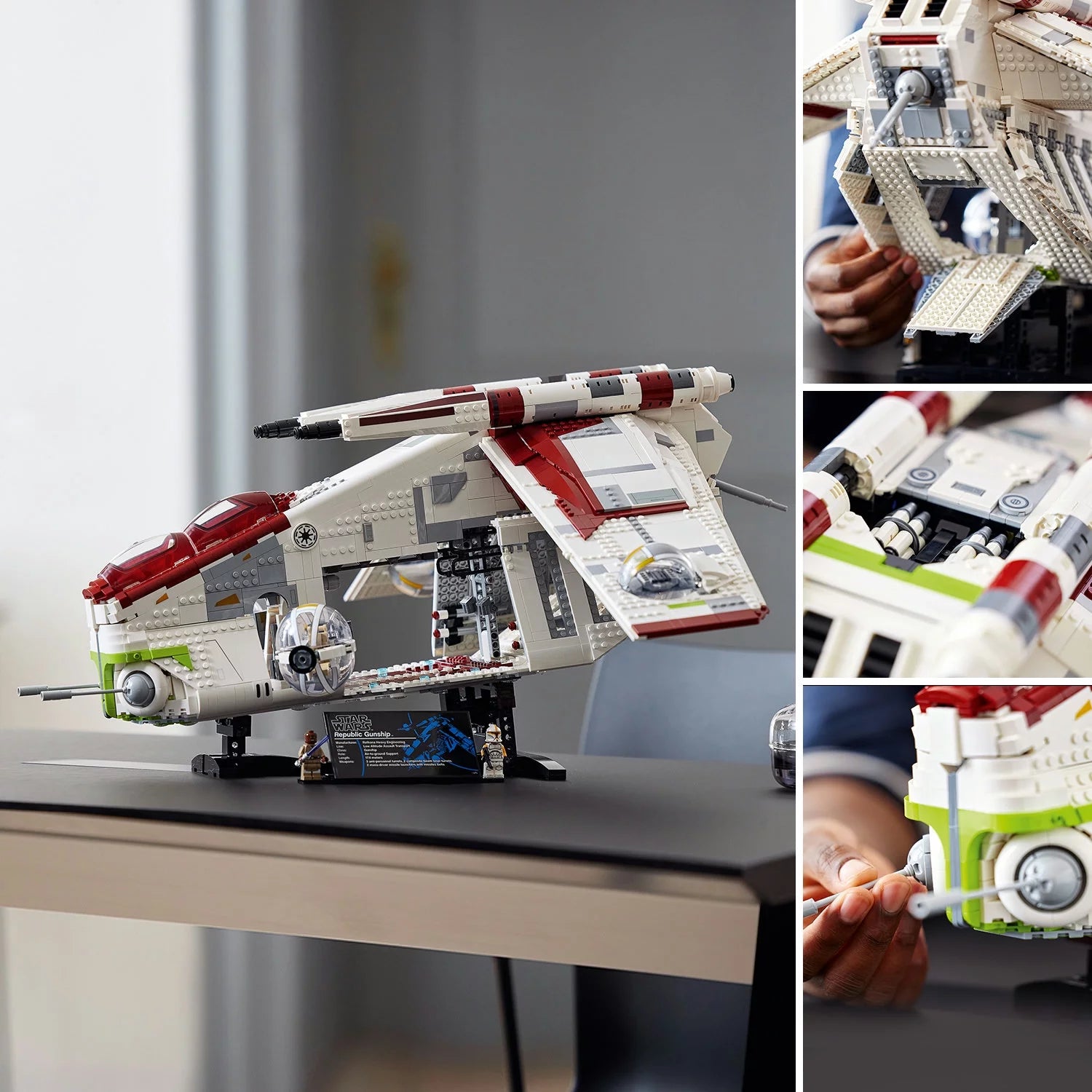 LEGO Star Wars Republic Gunship 75309 UCS Display Model Kit L461176