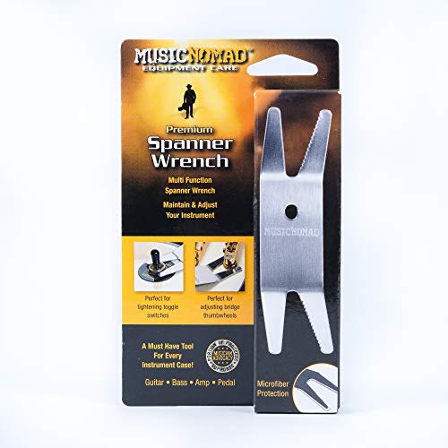 Spanner Wrench with Microfiber Suede Backing O338