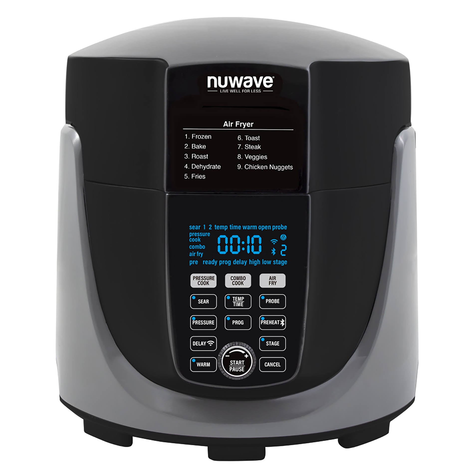 6 qt Pressure Cooker Air Fryer Combo K9780