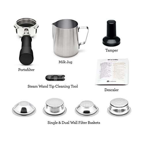 Brushed Stainless Steel Espresso Machine B911