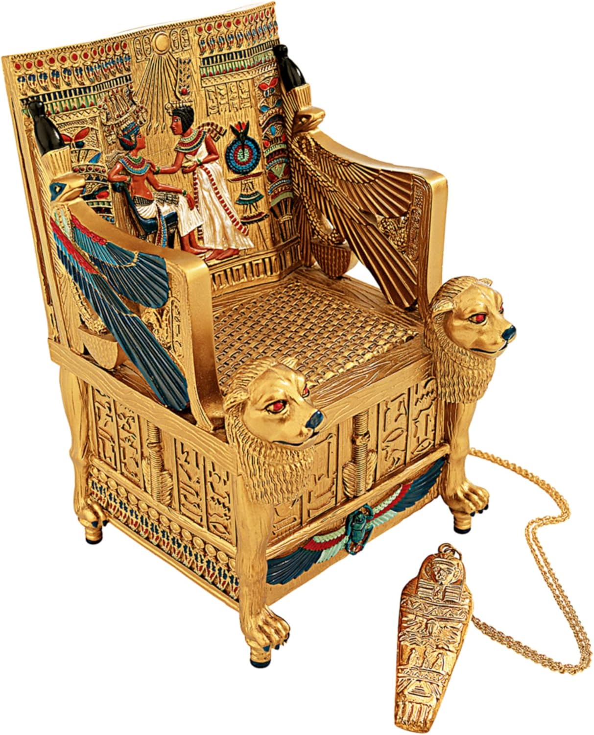 Egyptian Décor Trinket Box H540