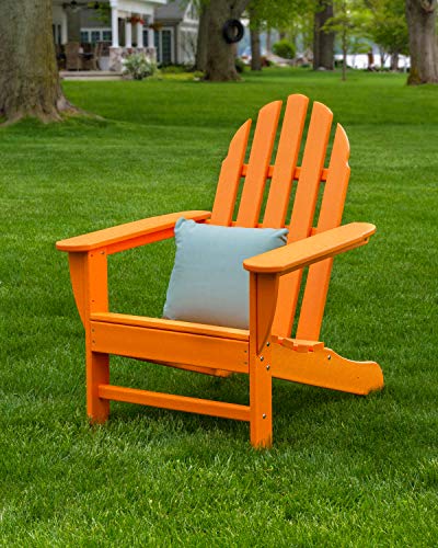 Polyethylene Outdoor Adirondack Chair and Outdoor Side Table L67116