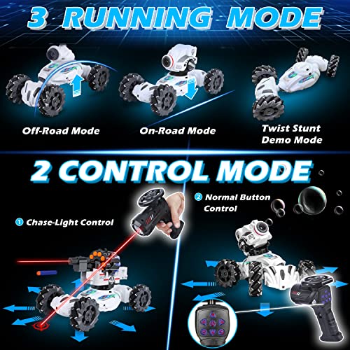 RC Tank Car Shoots Nerf Bullets Bubble Spray X727122