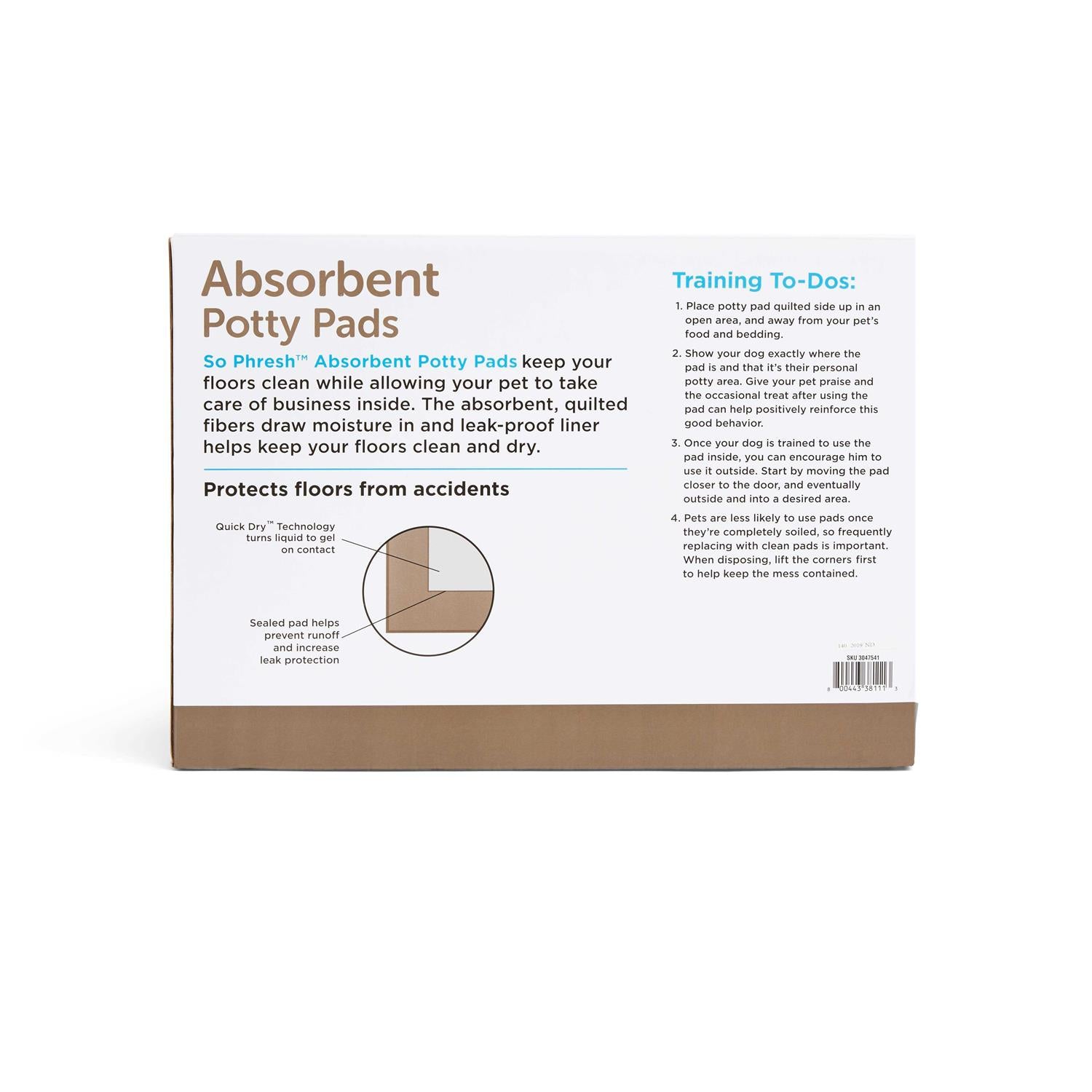 So Phresh Essentials Potty Pads E702364
