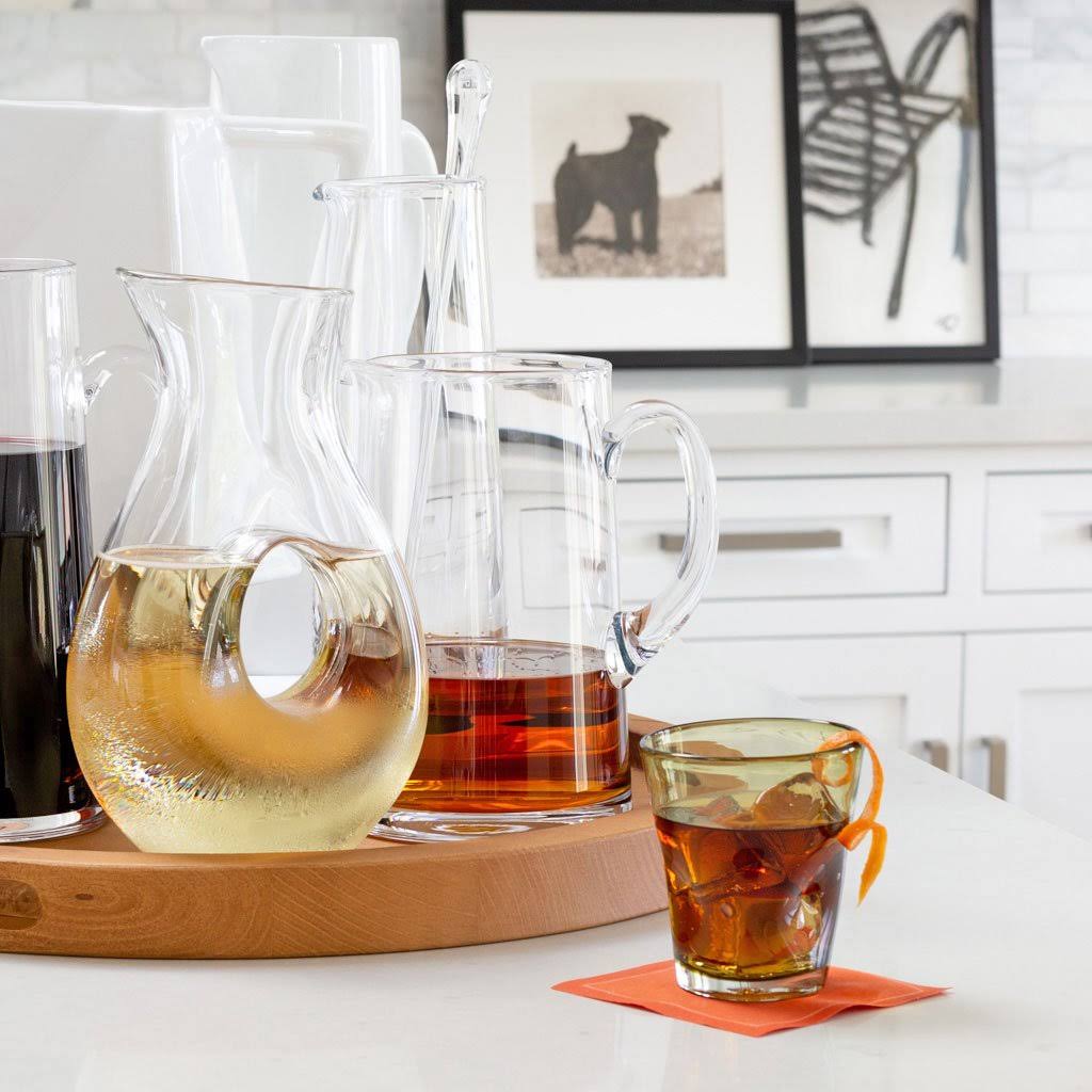 Clear Tall Tapered Jug 1.7L C7049