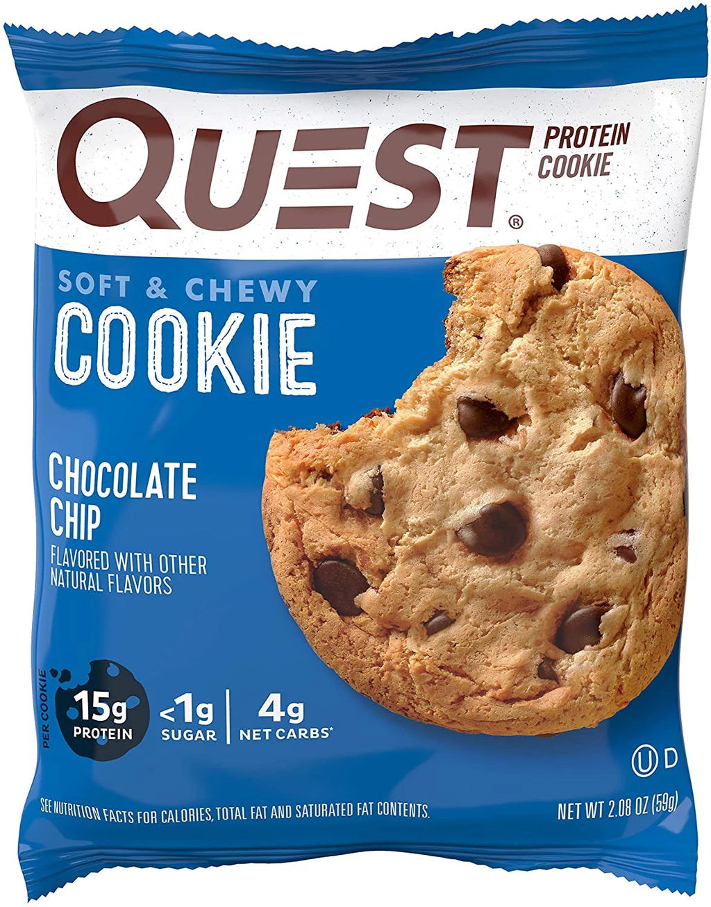 Chocolate Chip Protein Cookie, 12 Count L30037
