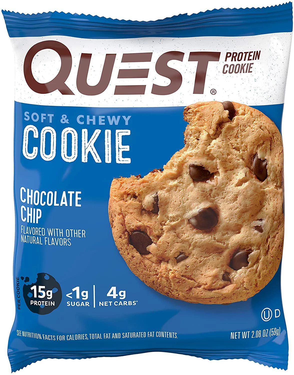 Chocolate Chip Protein Cookie, 12 Count L30037