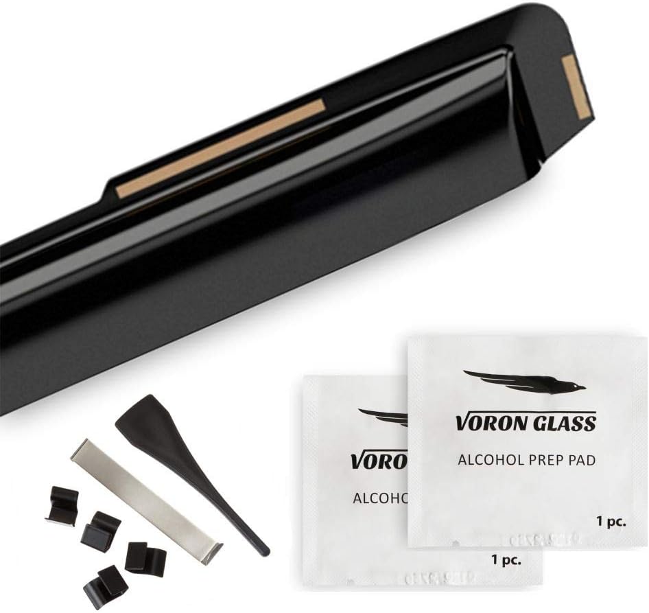 4 Pieces Glass Rain Guards for Trucks U926363