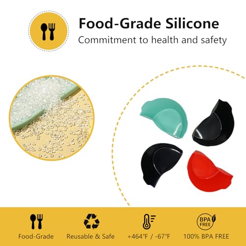 Silicone Slow Cooker Liners, 6-7 Quart Oval Reusable Insert, BPA-Free, Dishwasher Safe, Black E992