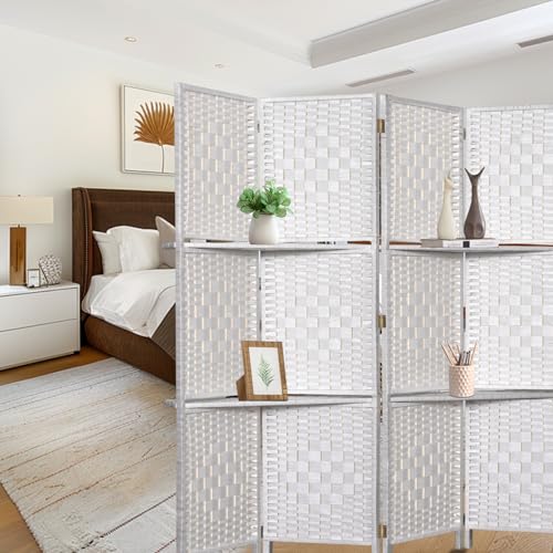 Natural 6 Panel Room Divider F8386