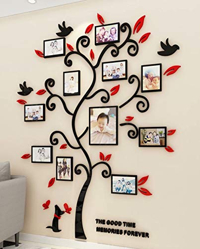 Black Trunk Family Tree Wall Decals I628723