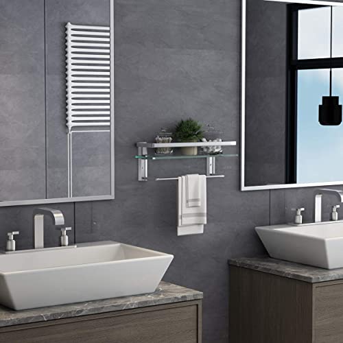Black 3 Tier Bathroom Wall Shelf O6707