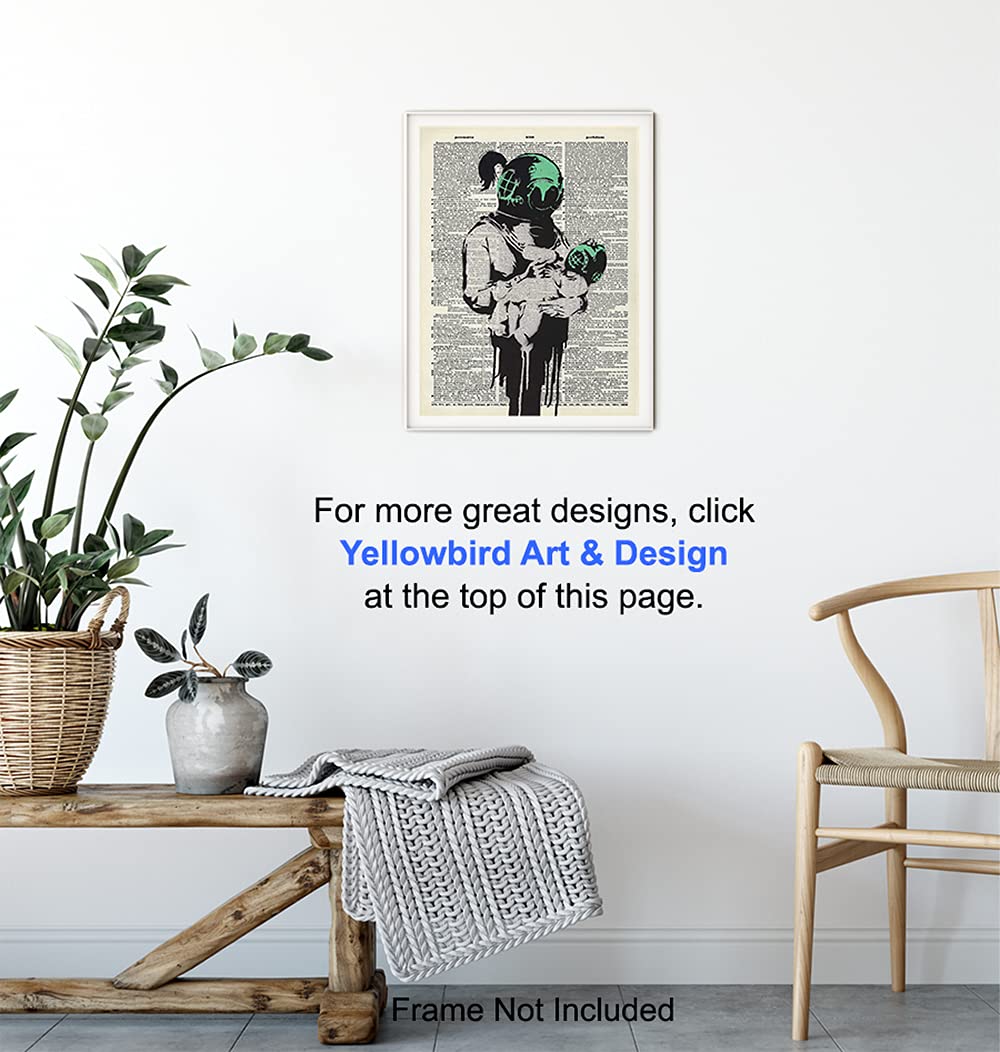 Banksy Poster 8x10 Graffiti Wall Decor Street Art N992