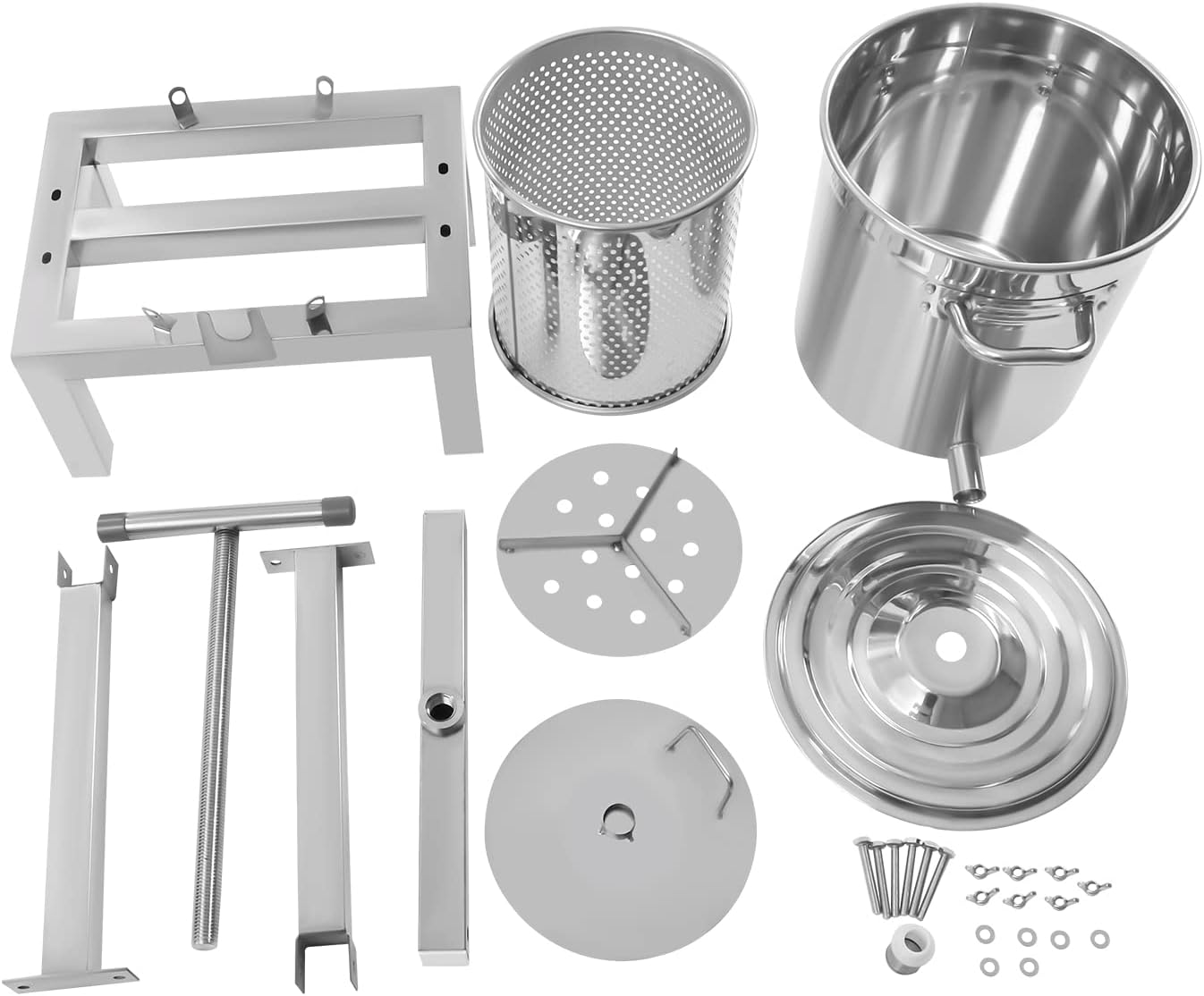 2.6 Gal Stainless Steel Fruit Wine Press I423894