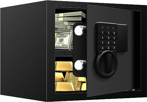 1.6 Cub Fireproof Waterproof Digital Safe with Removable Shelf R6310