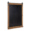 Rustic Brown Barn Door Wood-framed Chalkboard G3629
