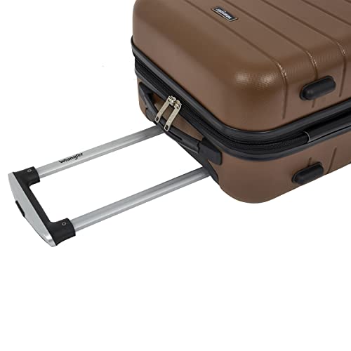Black 20-Inch Carry-On Luggage Set with Cup Holder and USB Port S9390