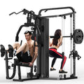 Smith Machine with 138LB Weight Stack C650