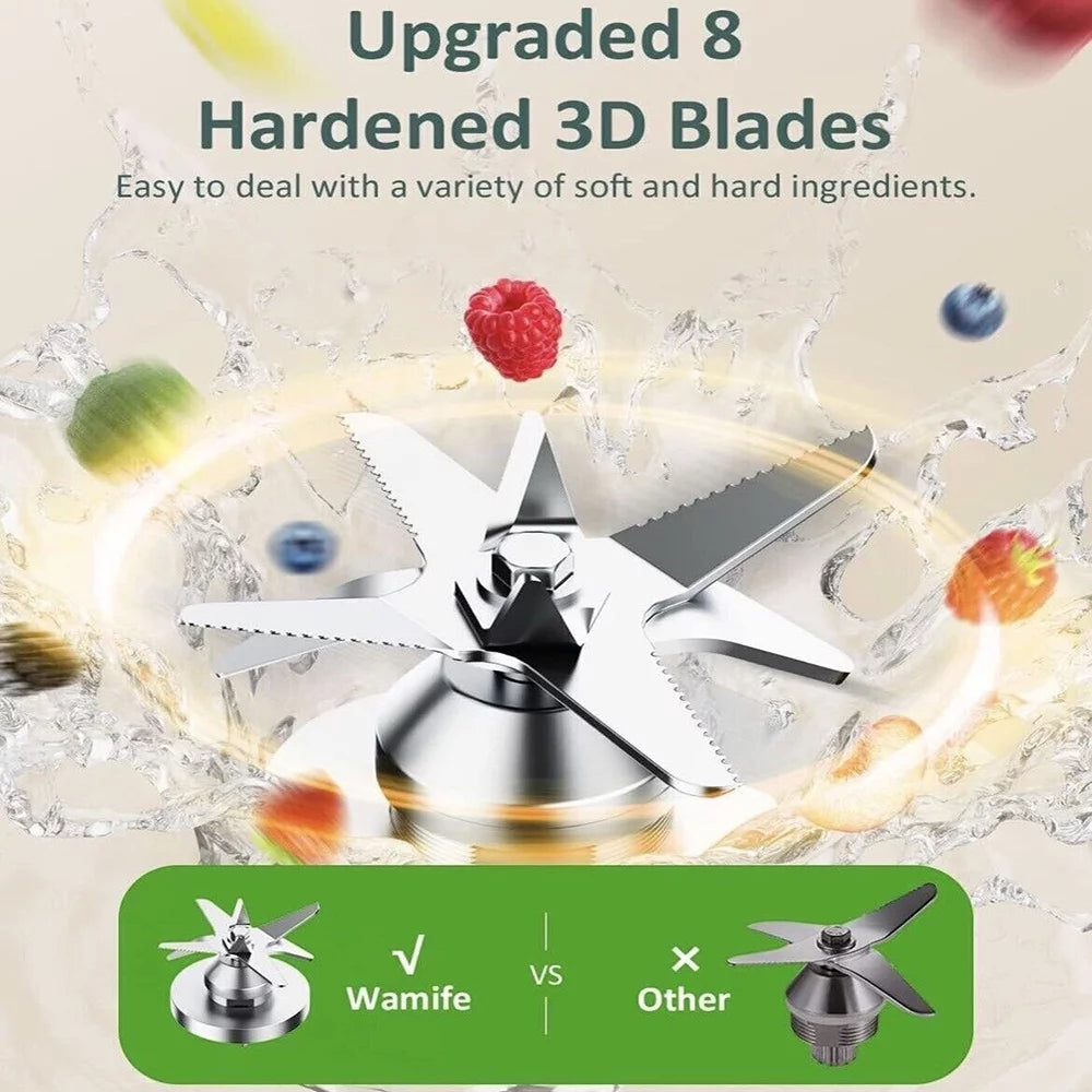 70oz Glass Countertop Blender with Stainless Steel Blades T509503