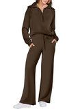 Womens 2 Piece Oversized Sweatsuit Set U526168