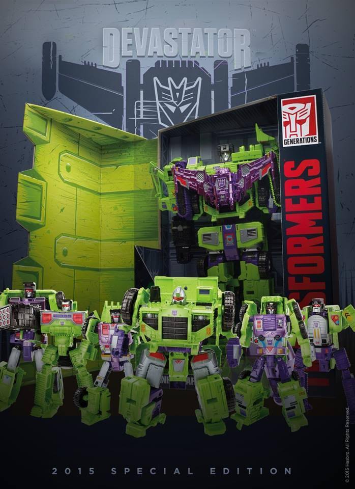 Transformers Combiner Wars Titan Devastator E508