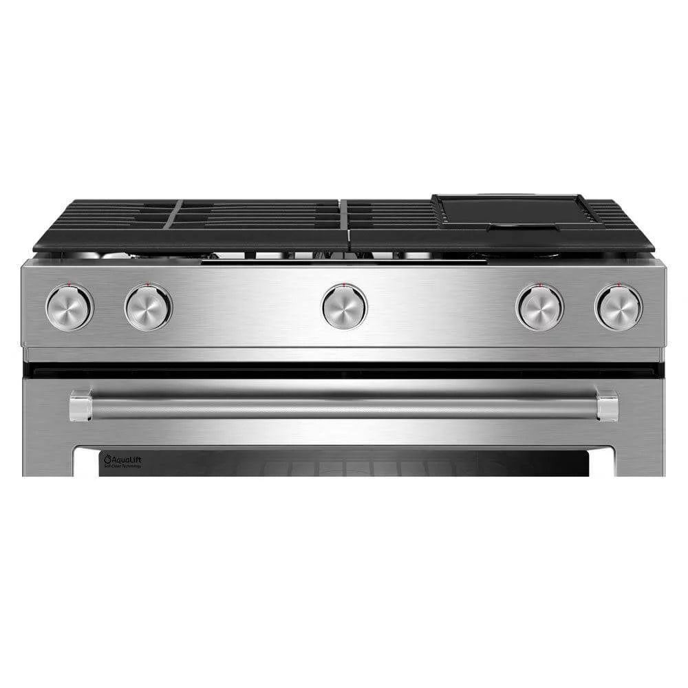 30" Wide 6.5 Cu. Ft. Slide-In Gas Range - Stainless Steel L276298