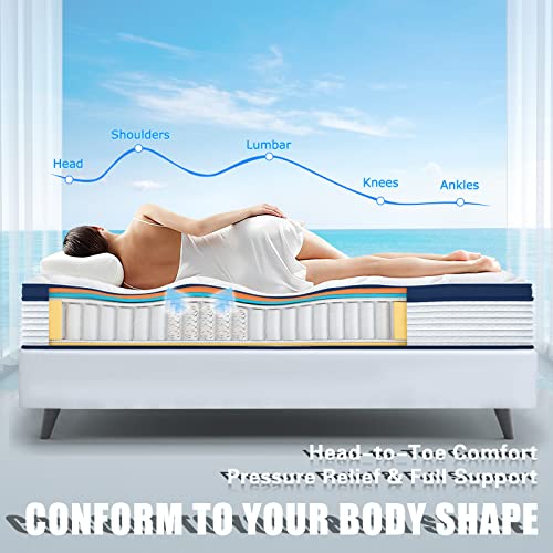 8 Inch Twin Size Hybrid Mattress T412