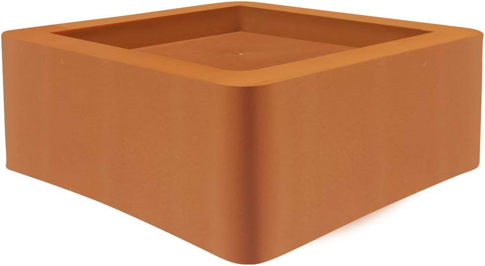 3 Inch Black Bed Risers Set of 4 I351